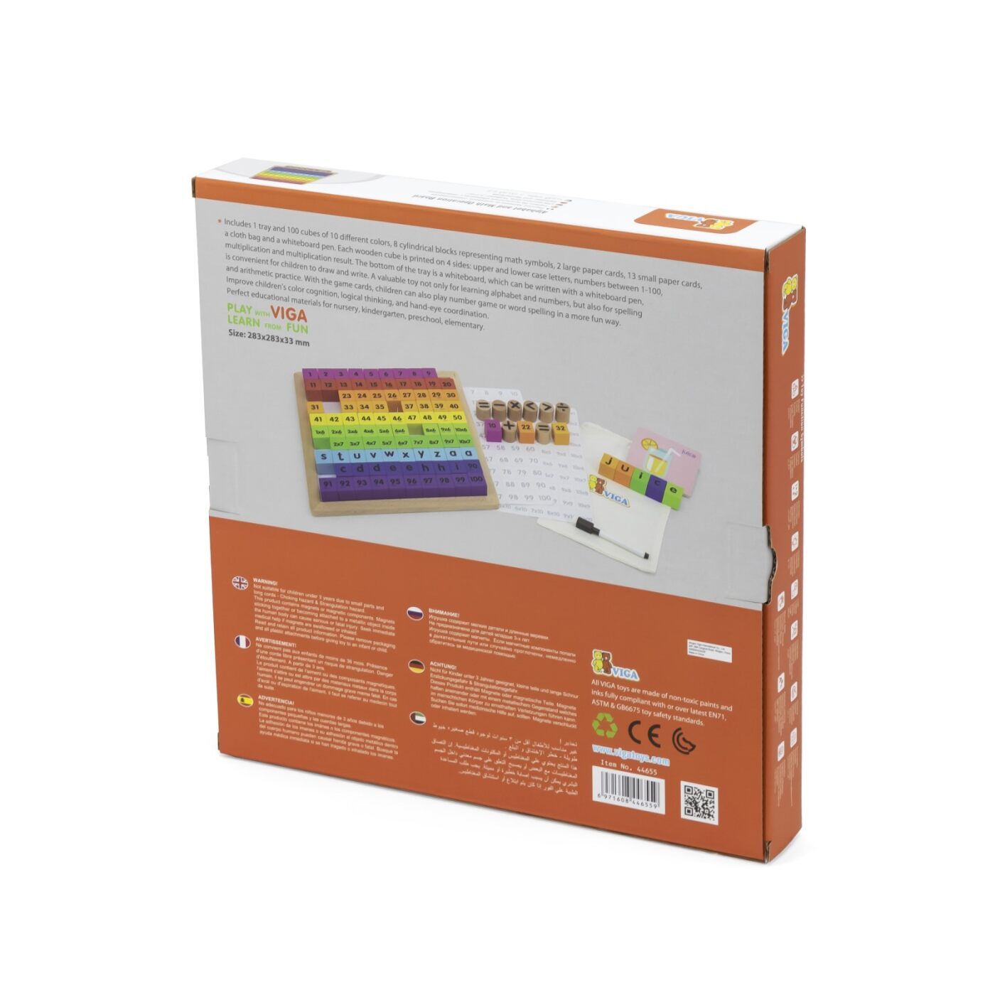 Alphabet and Math Operation Board