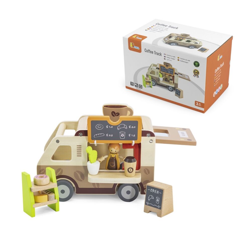 Wooden Coffee Truck