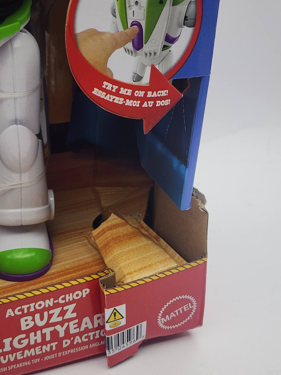 Disney Pixar Toy Story Action-Chop Buzz Lightyear Figure – Damaged Packaging