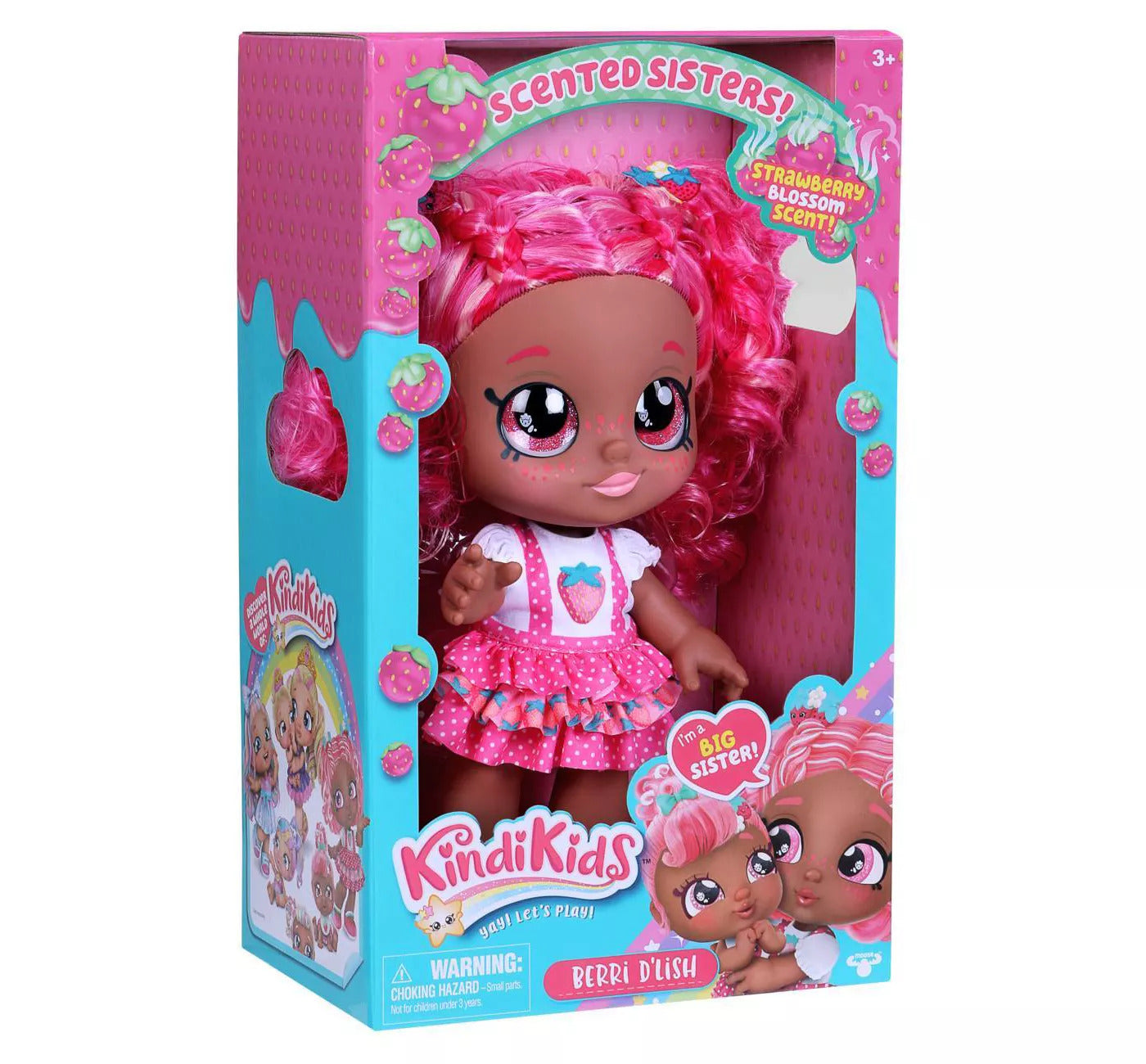 Kindi Kids Scented Sisters Doll - Berri Dlish