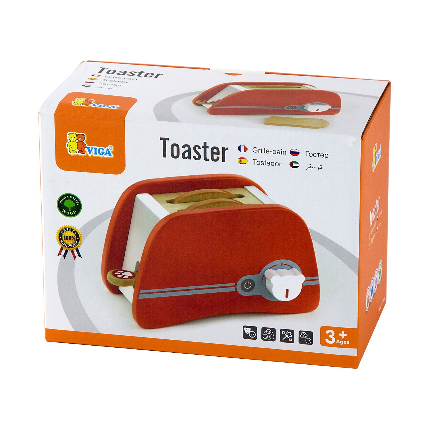 Viga Wooden Toaster