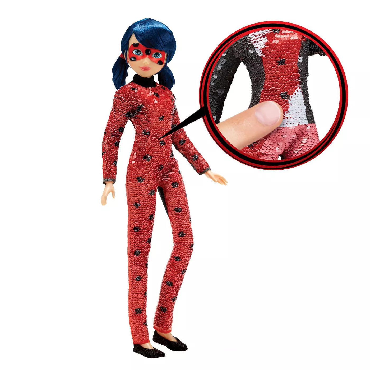 Miraculous Transforming Sequins Fashion Doll - Fashion Flip