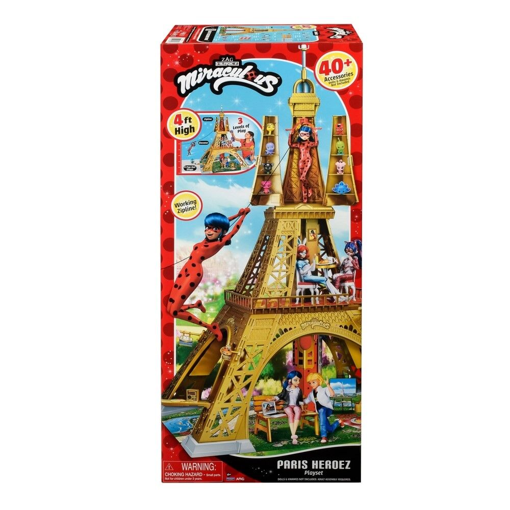 Miraculous Lady Bug Deluxe Eiffel Tower Playset