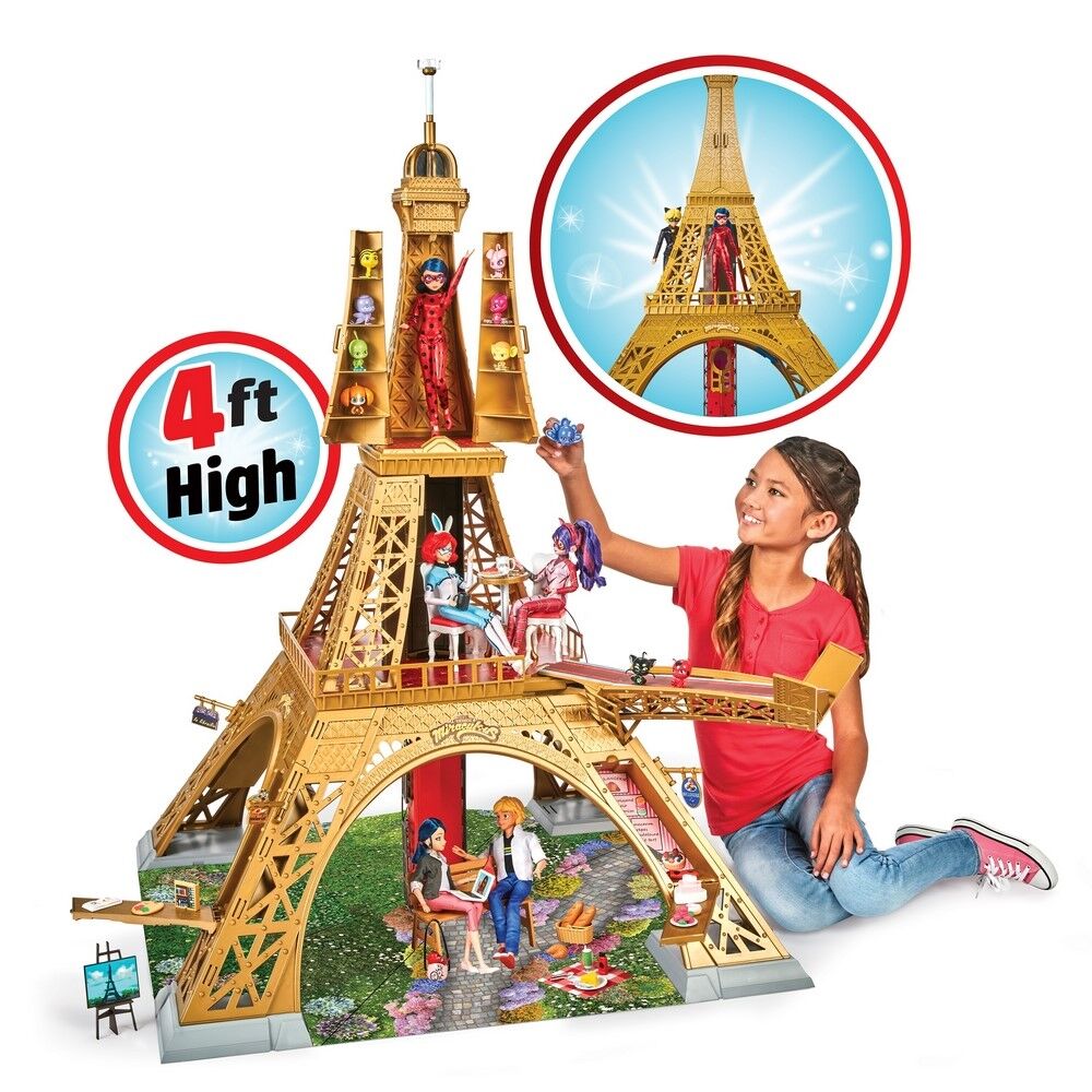 Miraculous Lady Bug Deluxe Eiffel Tower Playset