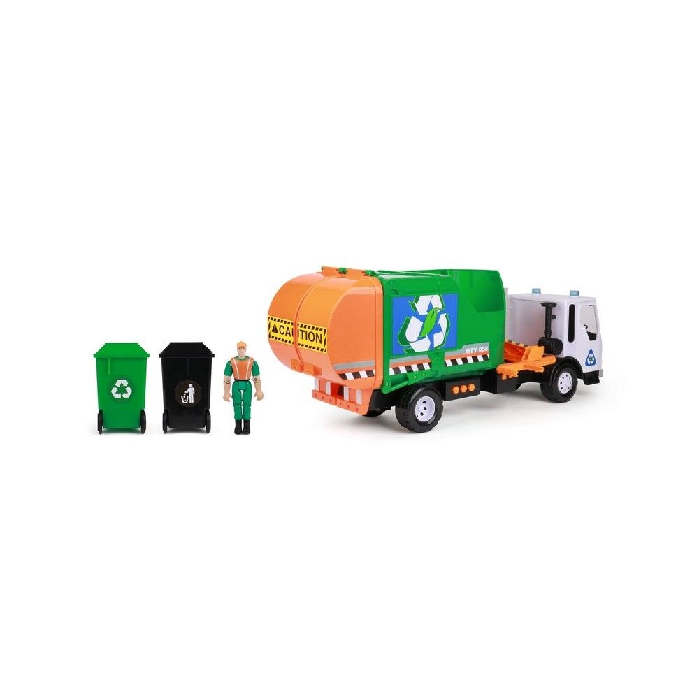 Mighty Fleet Titans Go Green Garbage Truck