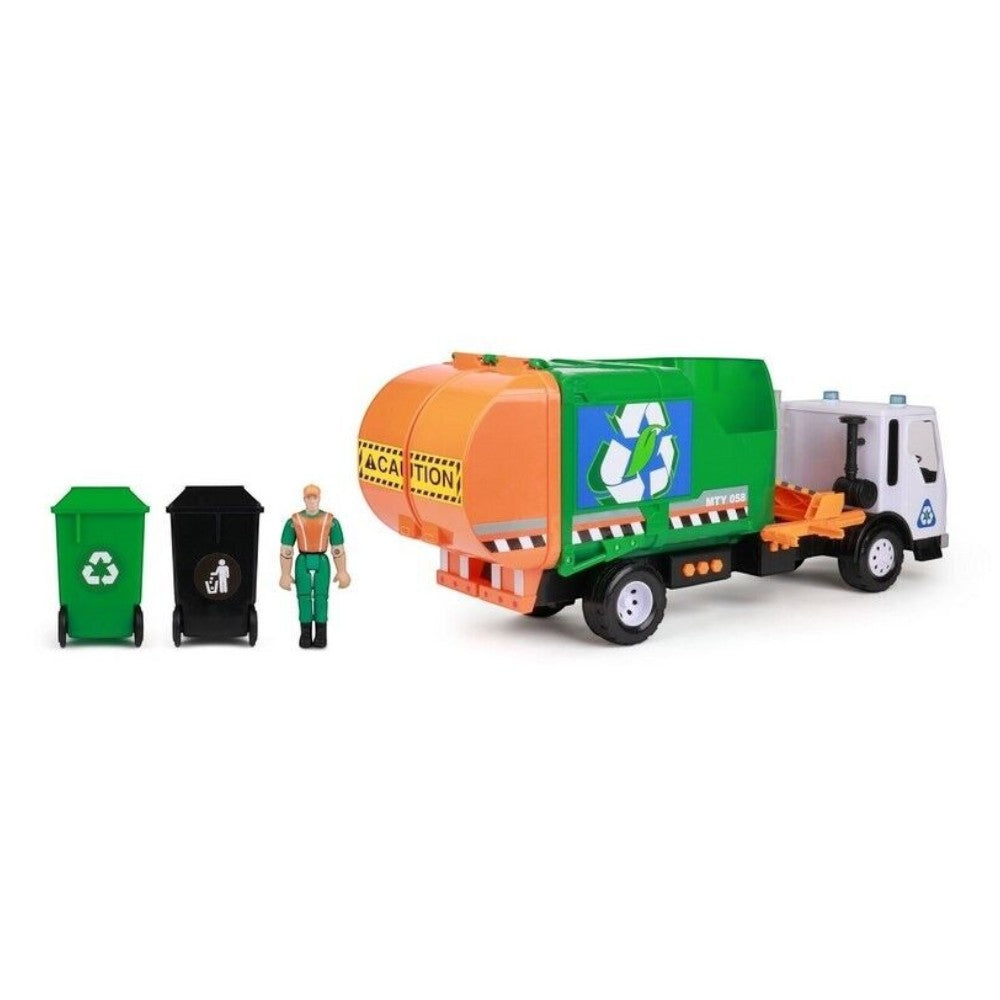 Mighty Fleet Titans Go Green Garbage Truck