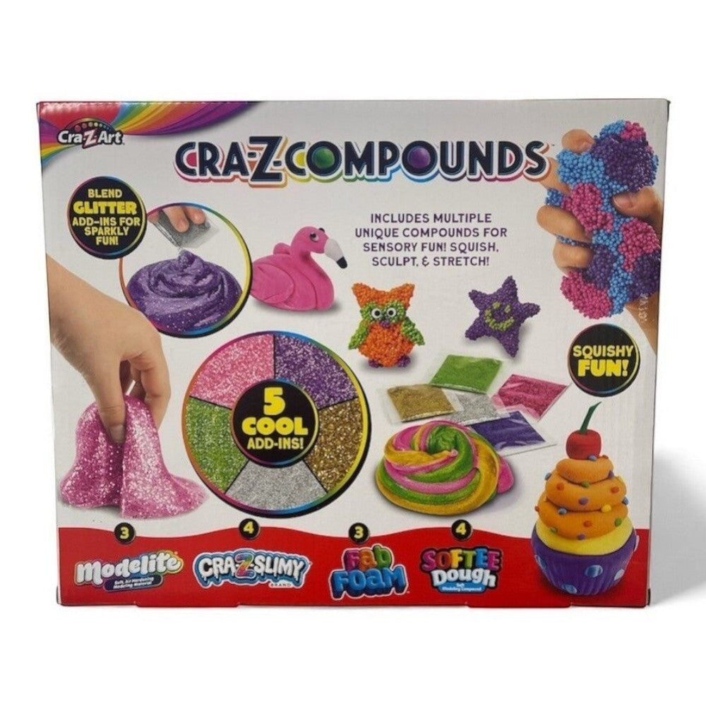 Cra-Z-Art Compounds Squishy Sensations 4-Compound Slime Multi Pack