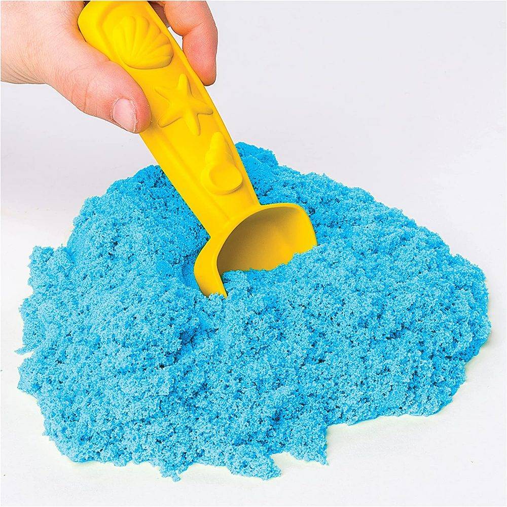 Kinetic Sand Blue Sandbox Set