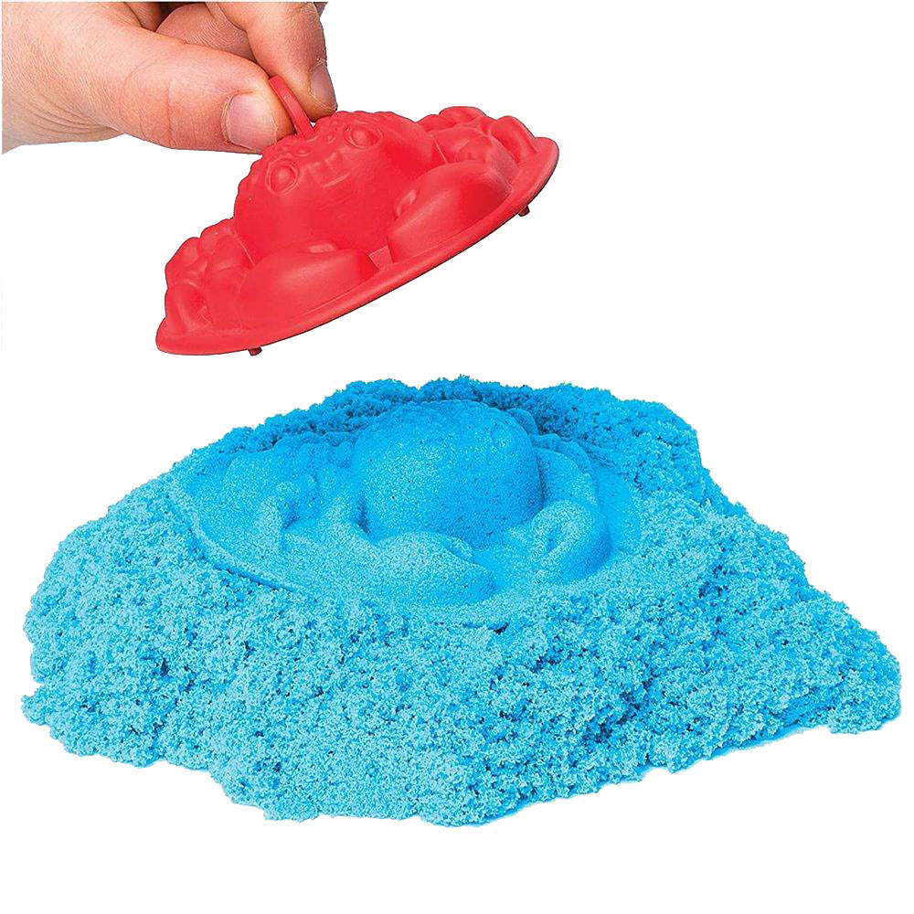 Kinetic Sand Blue Sandbox Set