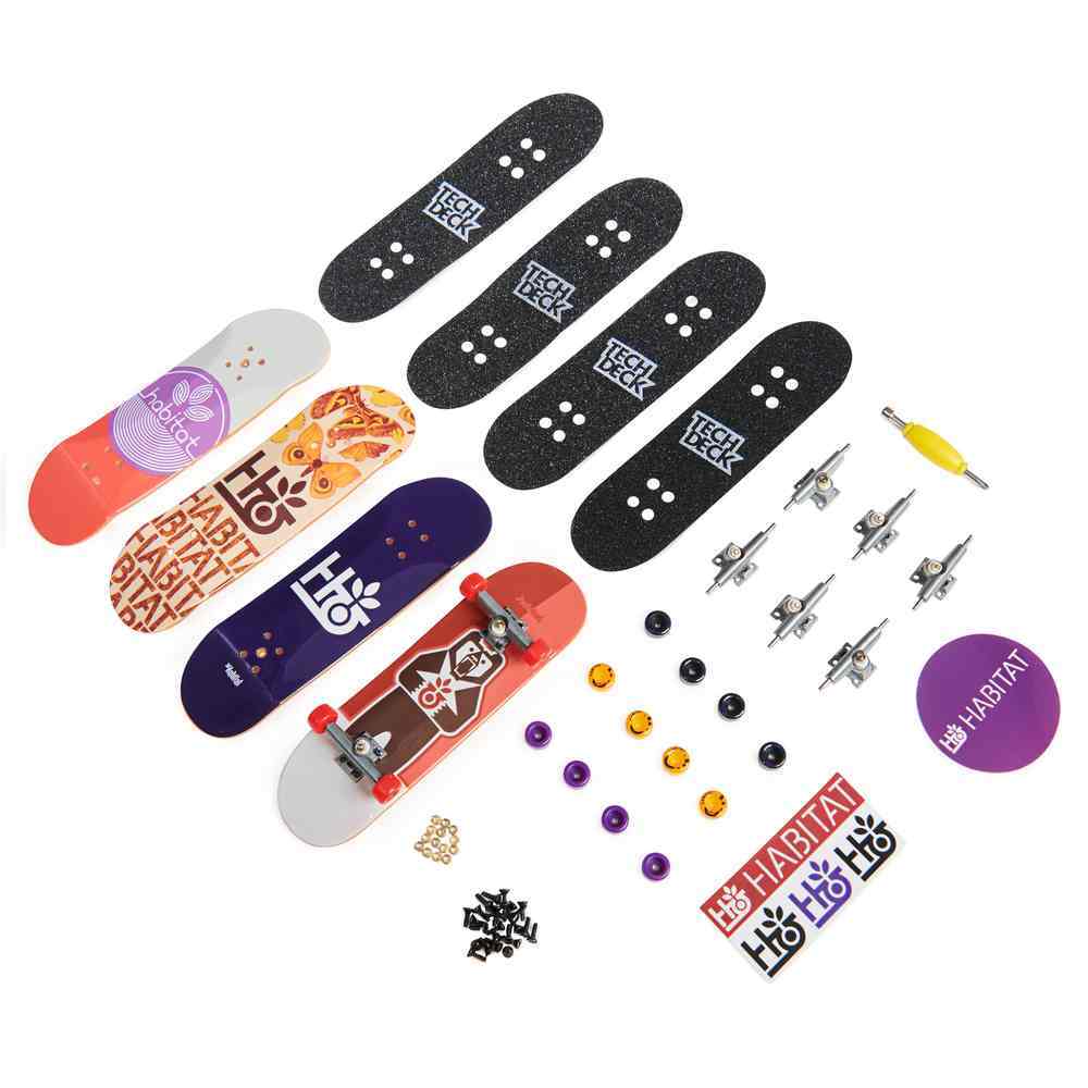 Tech Deck Ultra DLX 4 Pack Fingerboards - Habitat