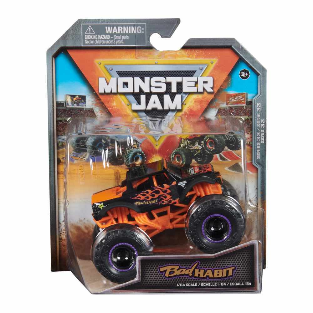 Monster Jam 1:64 Series 33 - Bad Habit (Legacy Trucks)