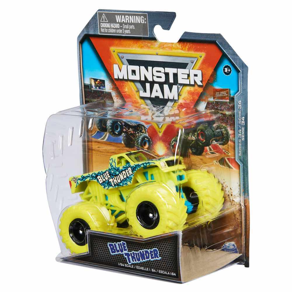 Monster Jam 1:64 Series 34 - Blue Thunder