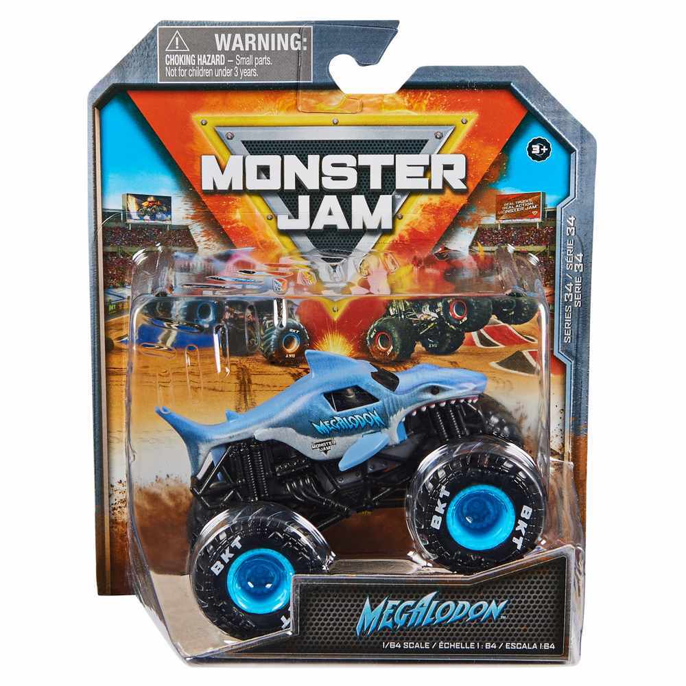 Monster Jam 1:64 Series 34 - Megalodon