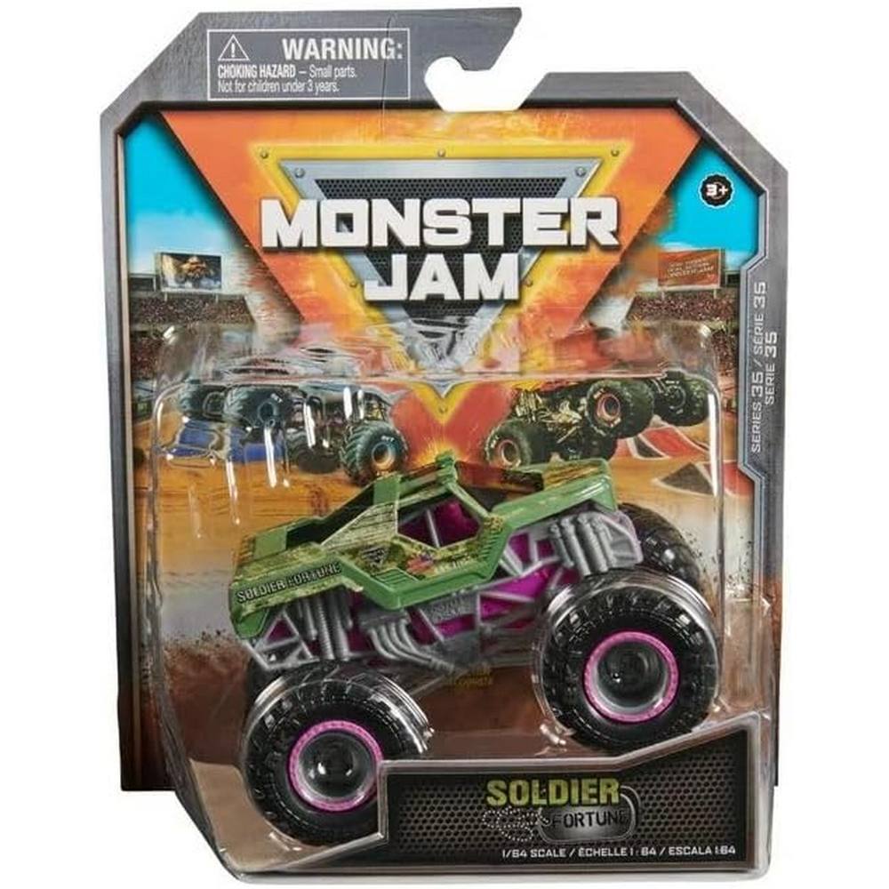 Monster Jam 1:64 Series 35 - Soldier Fortune