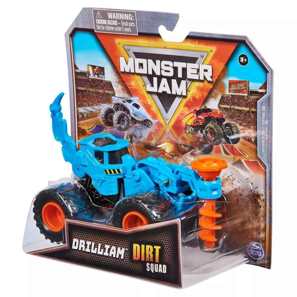 Monster Jam Dirt Squad Series 9 - Drilliam