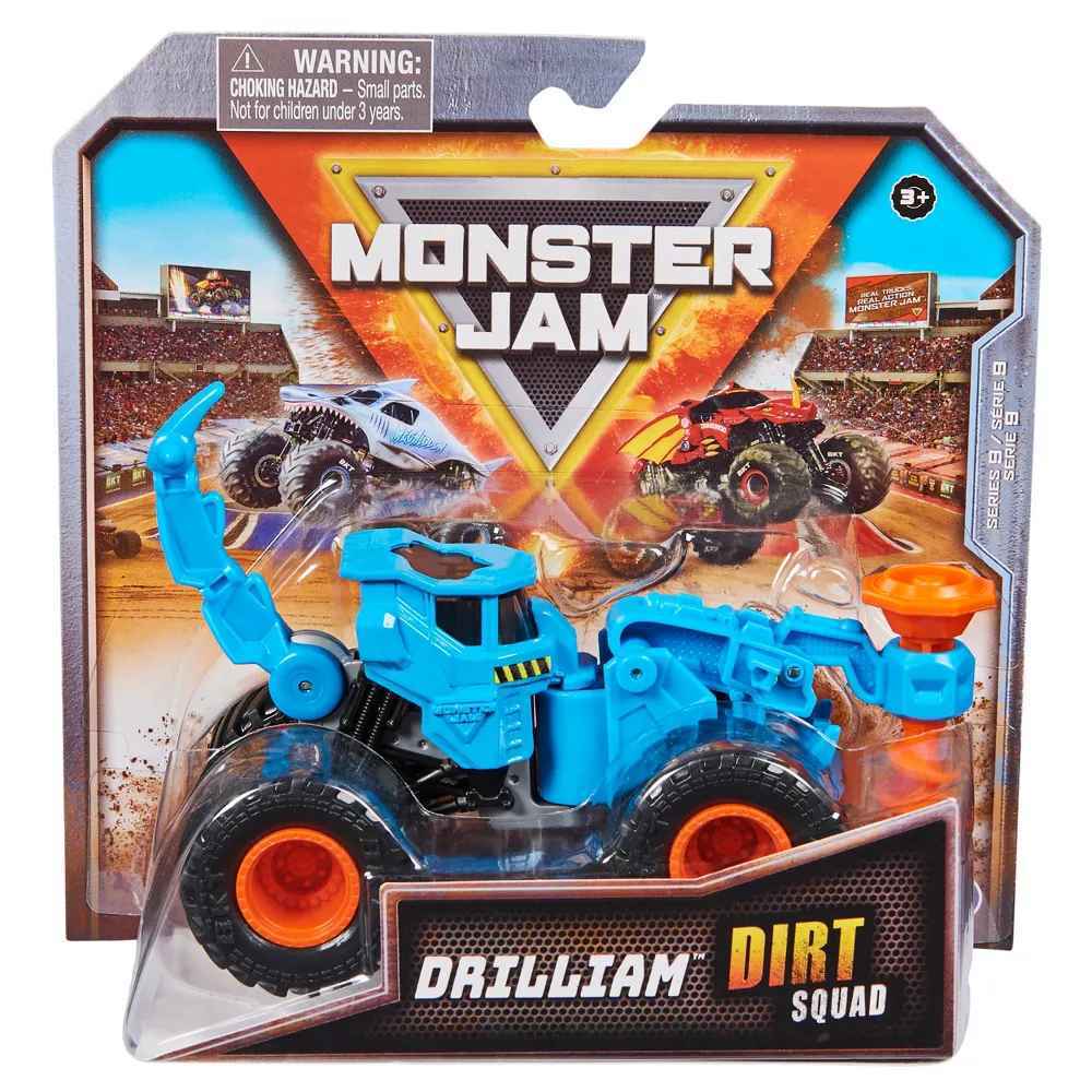 Monster Jam Dirt Squad Series 9 - Drilliam