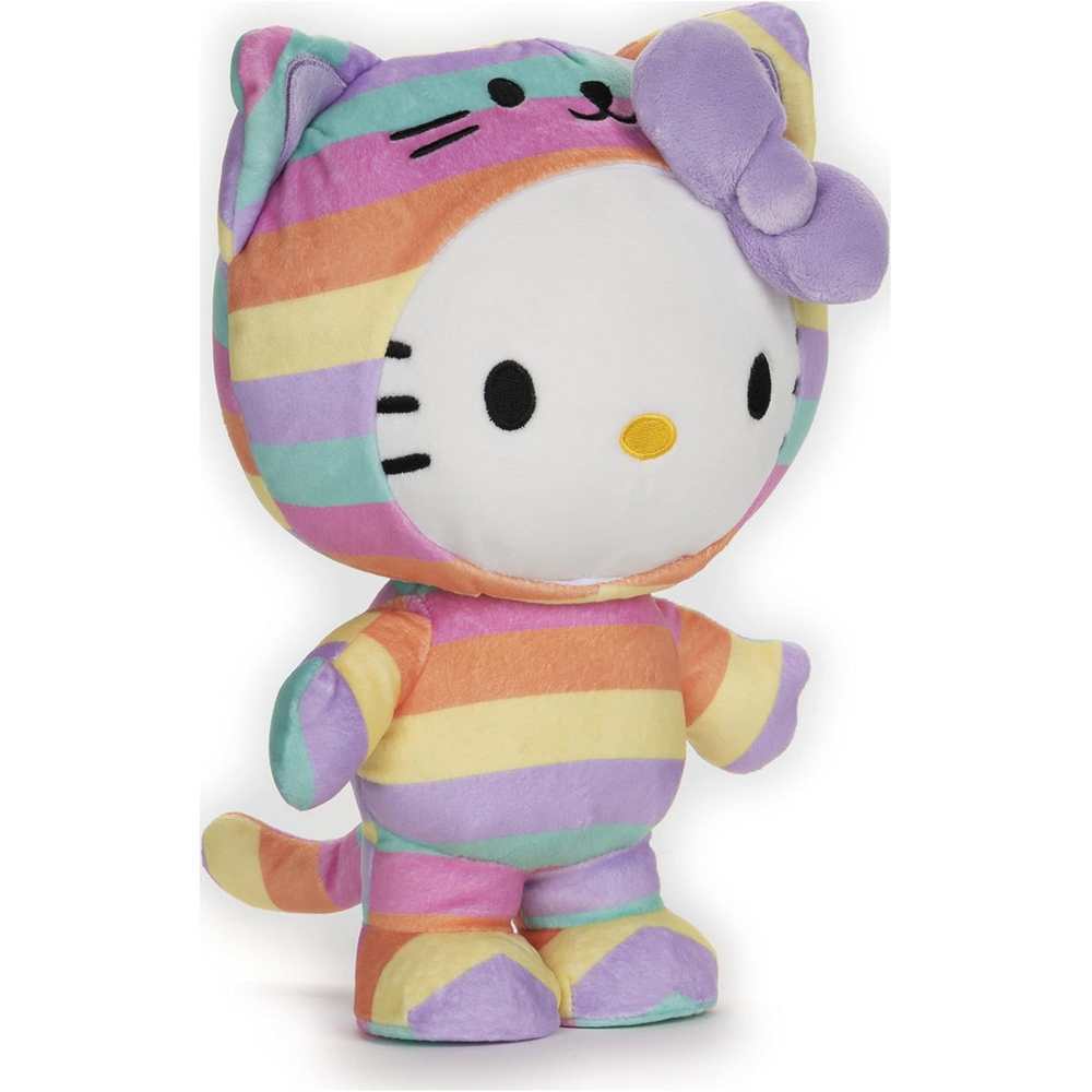 Hello Kitty Large Plush - Hello Kitty Rainbow