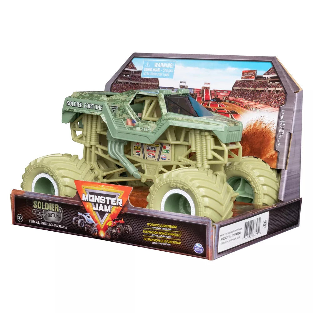 Monster Jam True Metal 1:24 Series 19 - Soldier Fortune