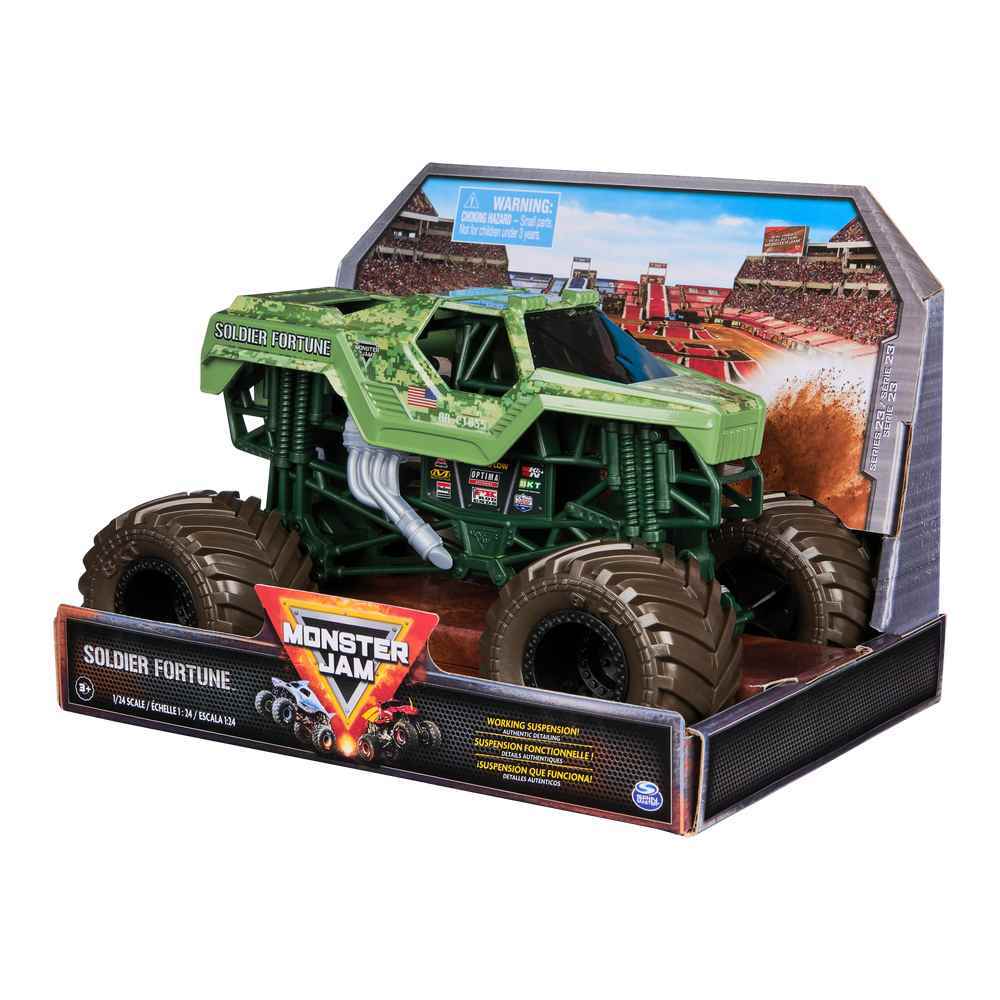 Monster Jam True Metal 1:24 Series 23 - Soldier Fortune