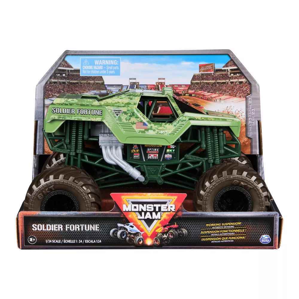 Monster Jam True Metal 1:24 Series 23 - Soldier Fortune