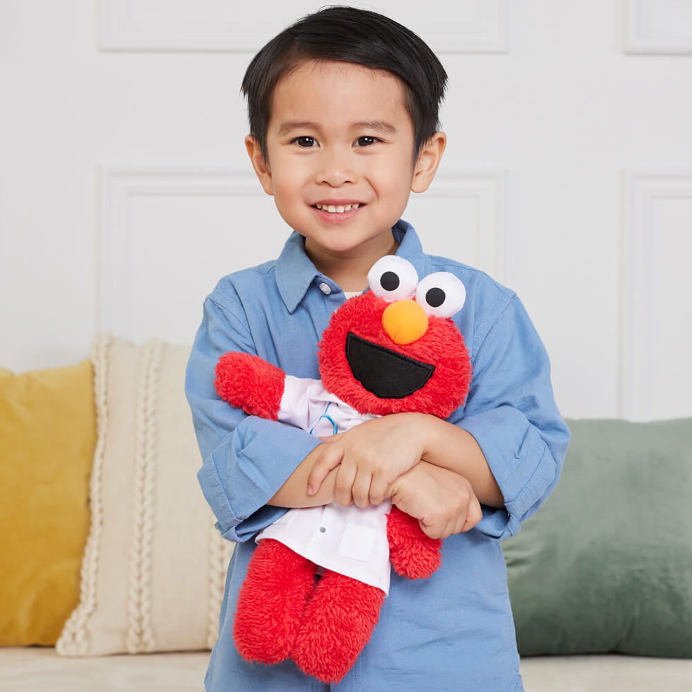 Sesame Street Take-Along 13" Plush - Doctor Elmo