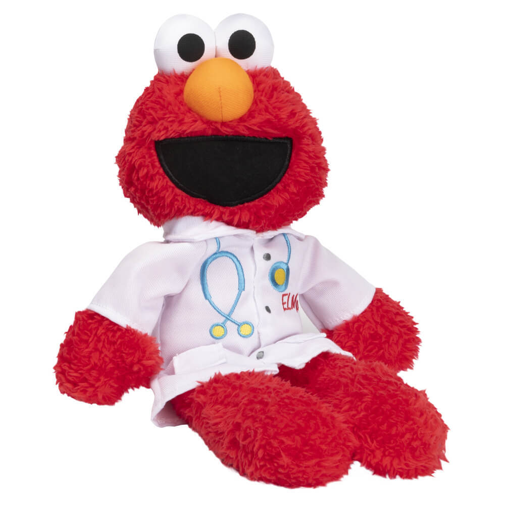 Sesame Street Take-Along 13" Plush - Doctor Elmo