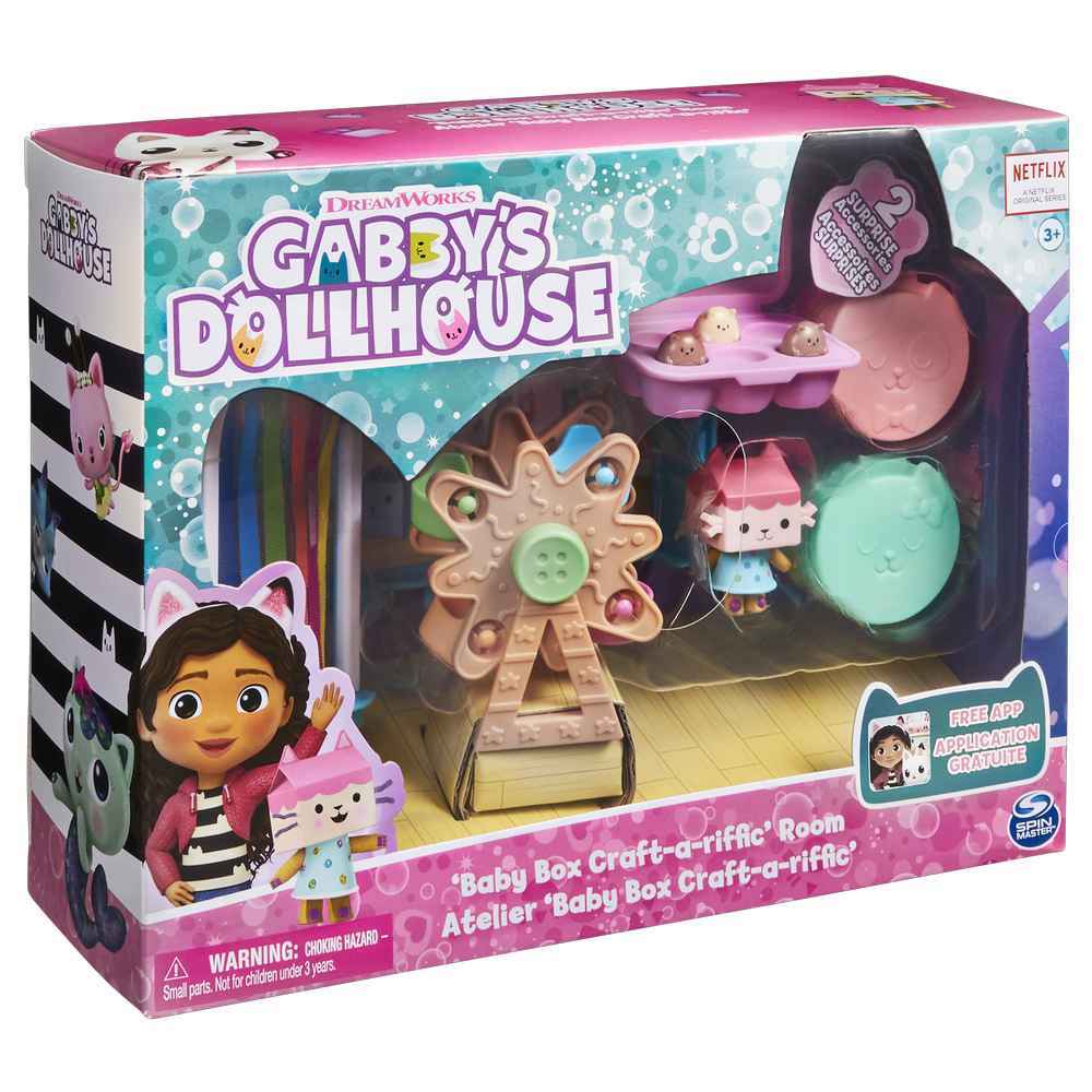 Gabbys Dollhouse Craft a riffic Room Baby Box