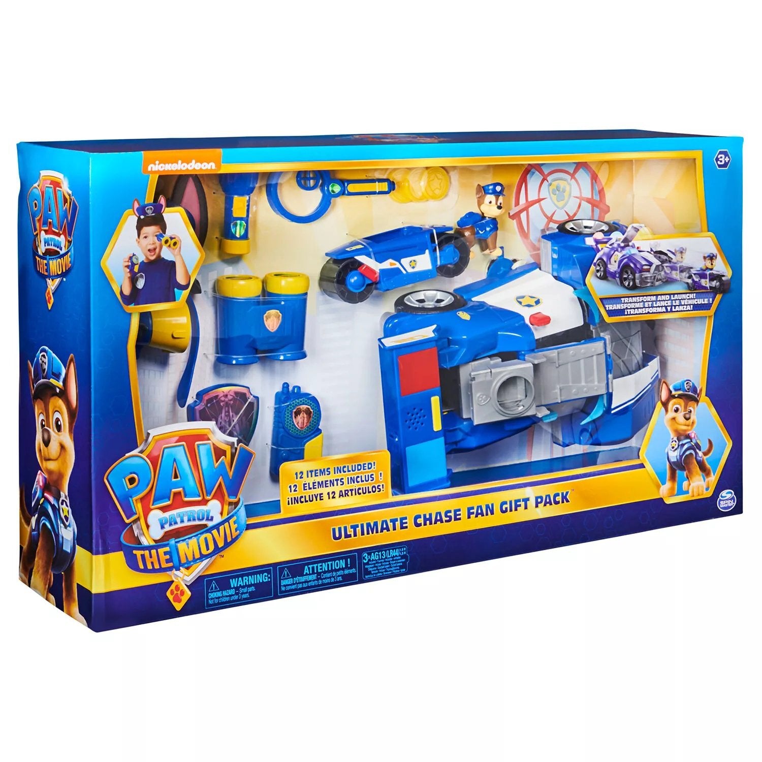 Paw Patrol The Movie Ultimate Chase Fan Gift Pack