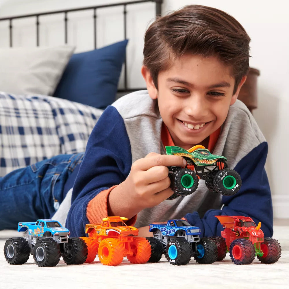 Monster Jam Lucas Stabilizer - 1:64 Scale Monster Trucks, Girl and Boy Toys