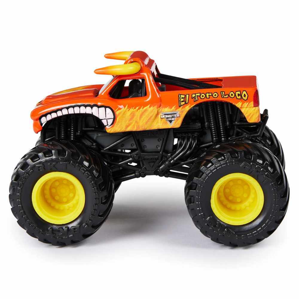 Monster Jam 2 Pack 1:64 Series 27 - El Toro Loco VS Monster Mutt