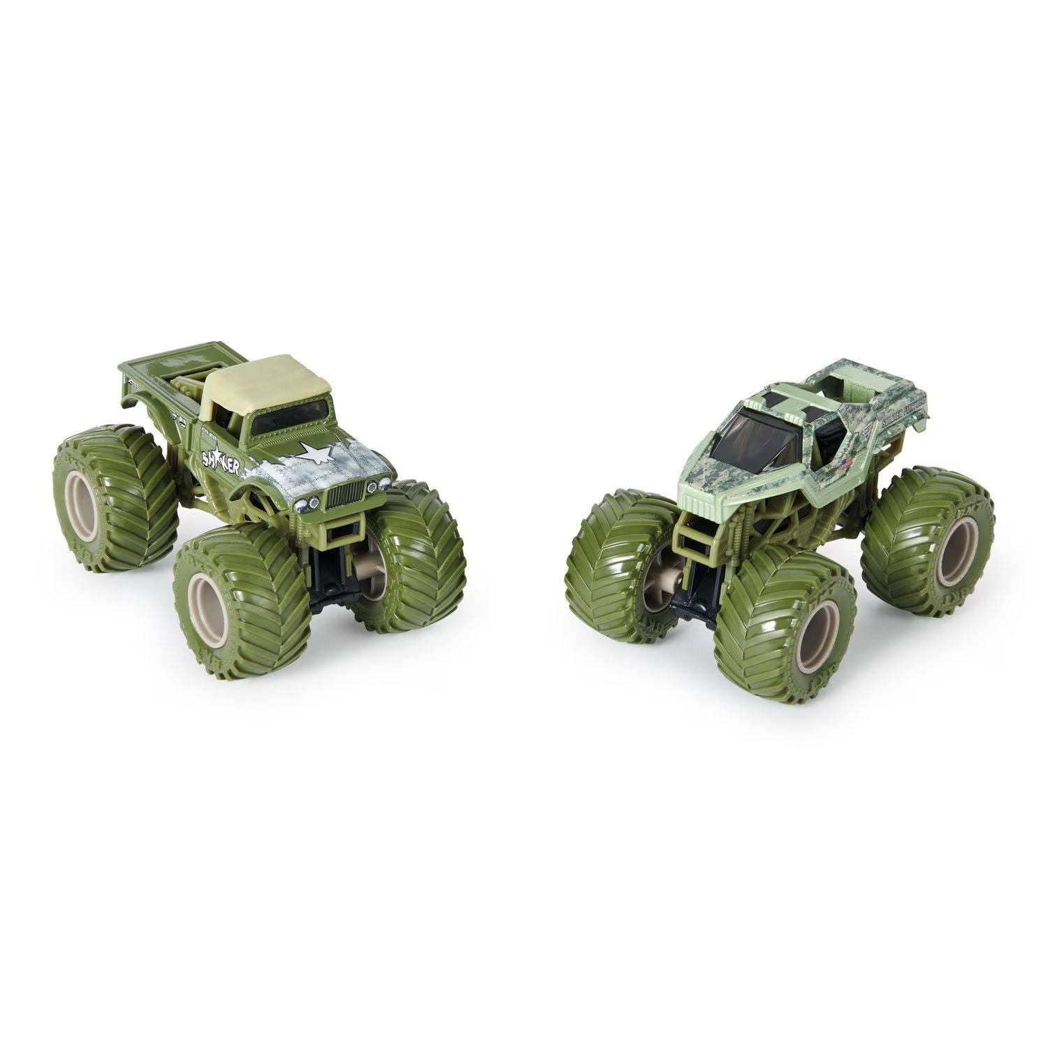 Monster Jam 2 Pack 1:64 Series 30 - Shaker vs Soldier Fortune