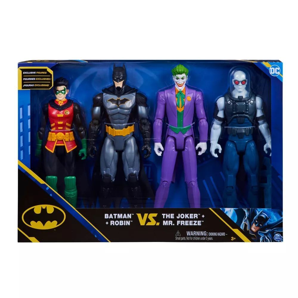 BATMAN - BATTLE PACK Figurine 30 CM Batman VS Le Joker - Batman