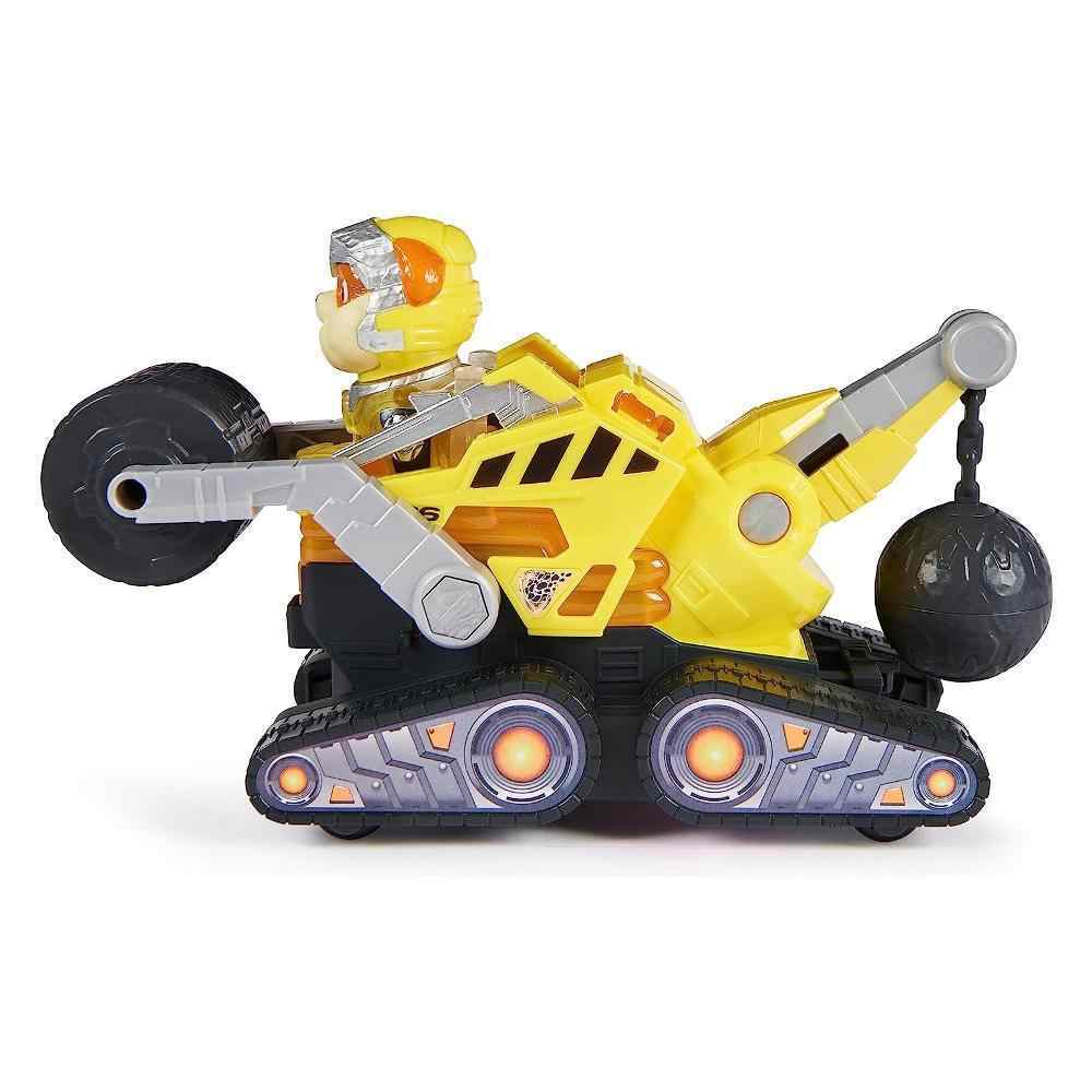 Paw Patrol The Mighty Movie - Mighty Movie Bulldozer & Rubble Figure