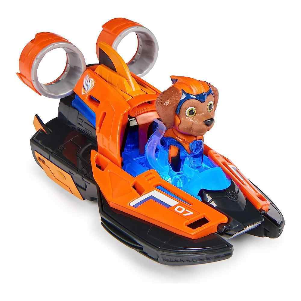 Paw Patrol The Mighty Movie - Mighty Movie Hovercraft & Zuma Figure