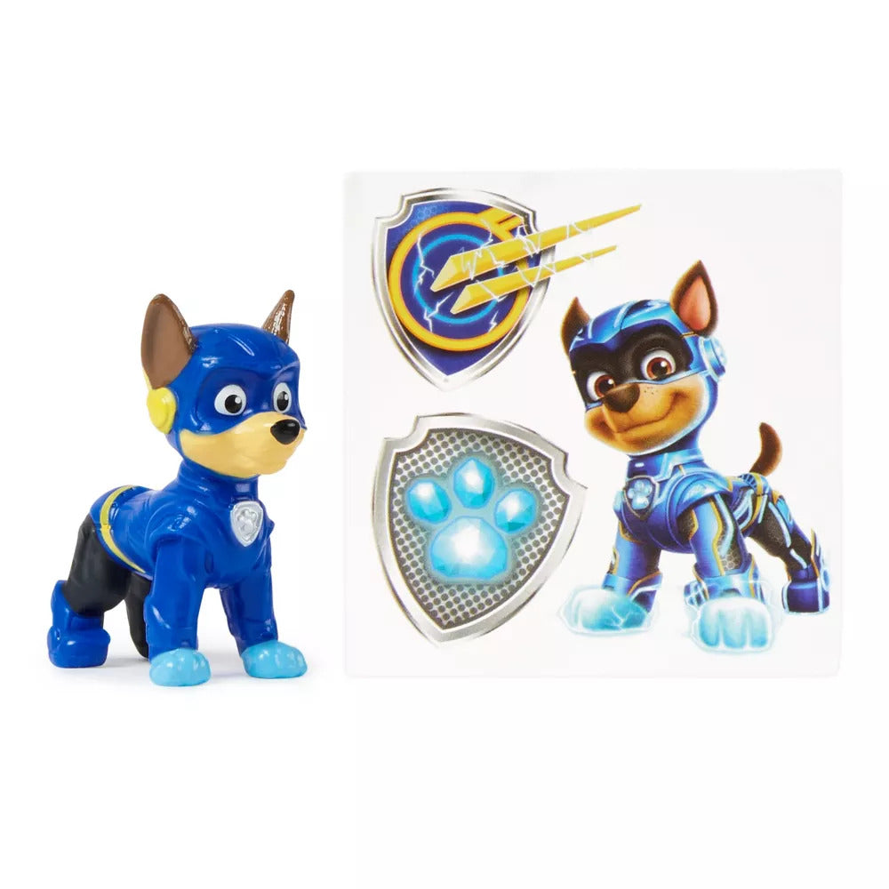 Paw Patrol The Mighty Movie Pup Squad Figures - Chase