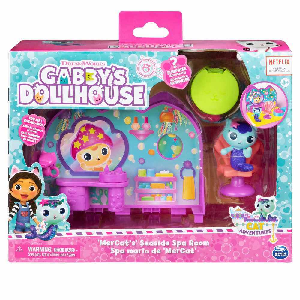 Gabbys Dollhouse - MerCats Seaside Spa Room