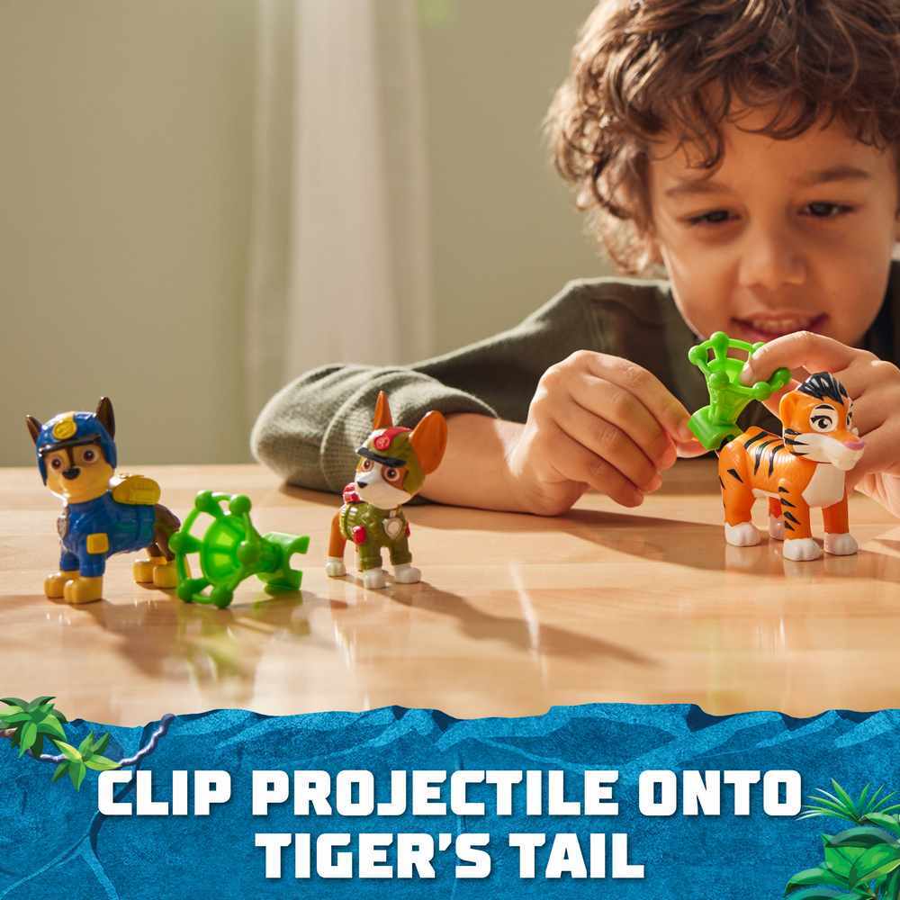 Paw Patrol Jungle Pups - Chase Tracker & Tiger