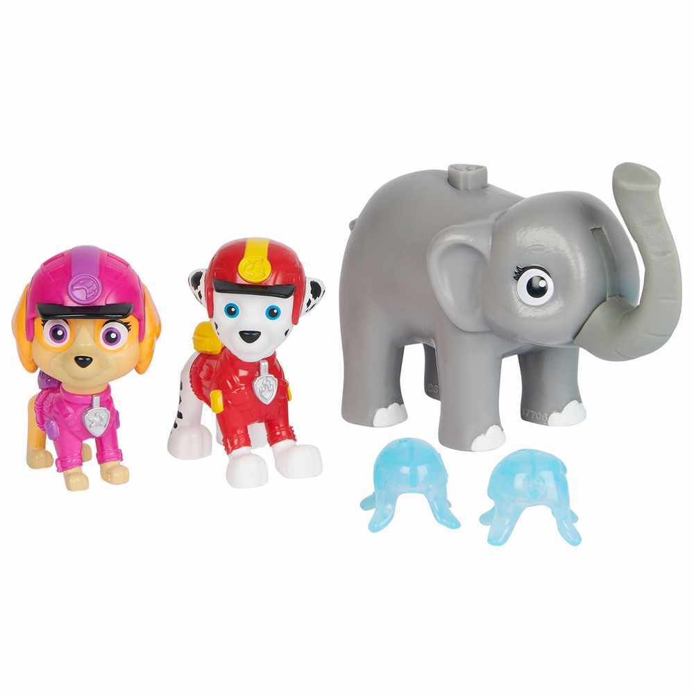 Paw Patrol Jungle Pups - Marshall Skye & Elephant