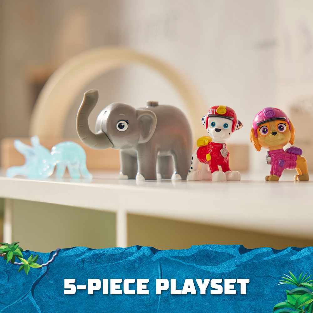 Paw Patrol Jungle Pups - Marshall Skye & Elephant