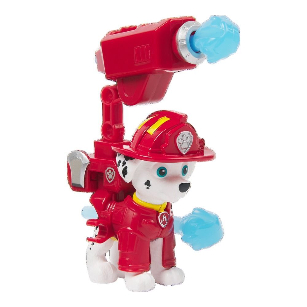 Paw Patrol The Mighty Movie Hero Pup - Marshall with Clip on Backpack