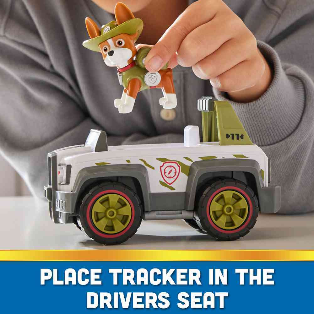 Paw Patrol - Tracker Jungle Cruiser & Figure