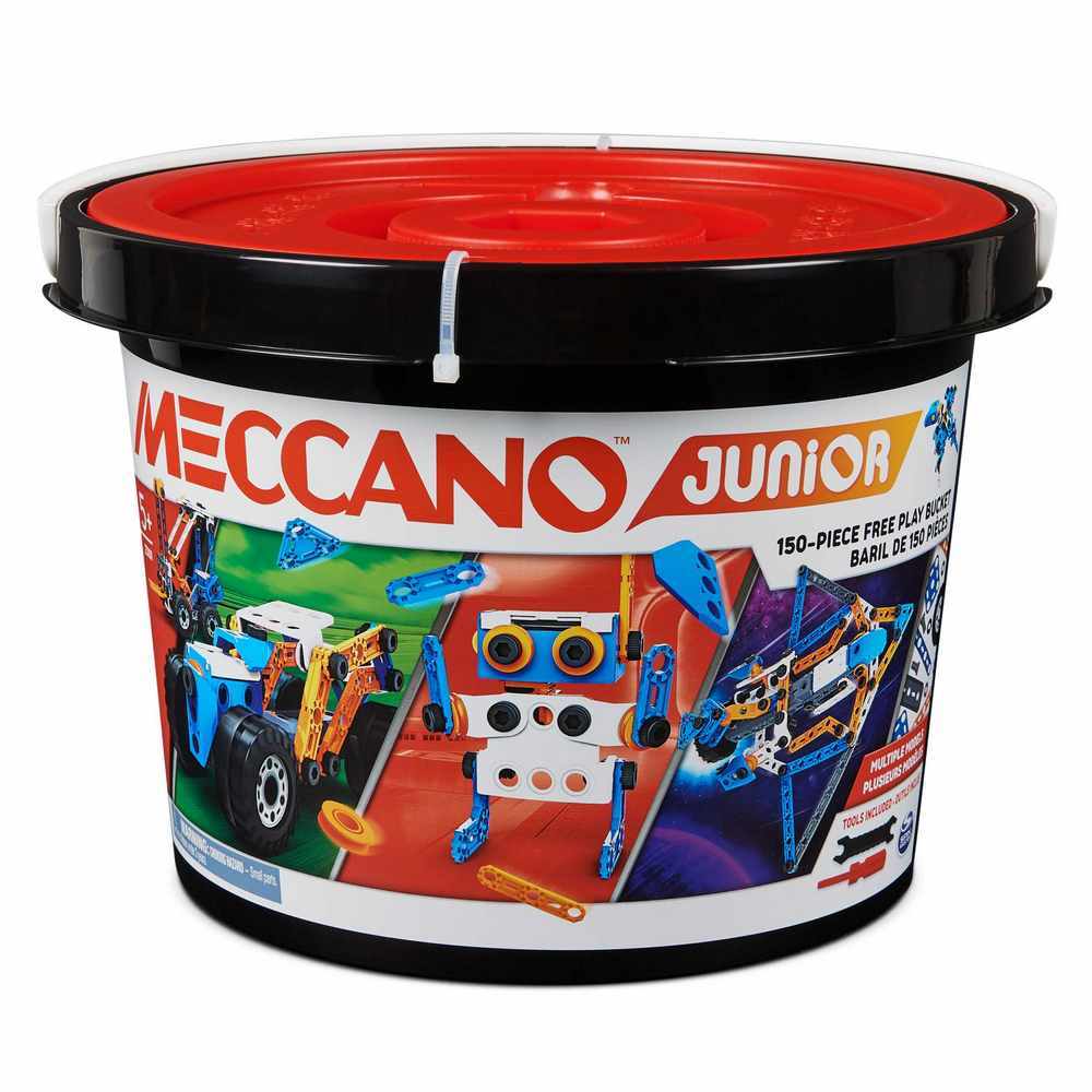 Meccano Junior - 150 Piece Free Play Bucket