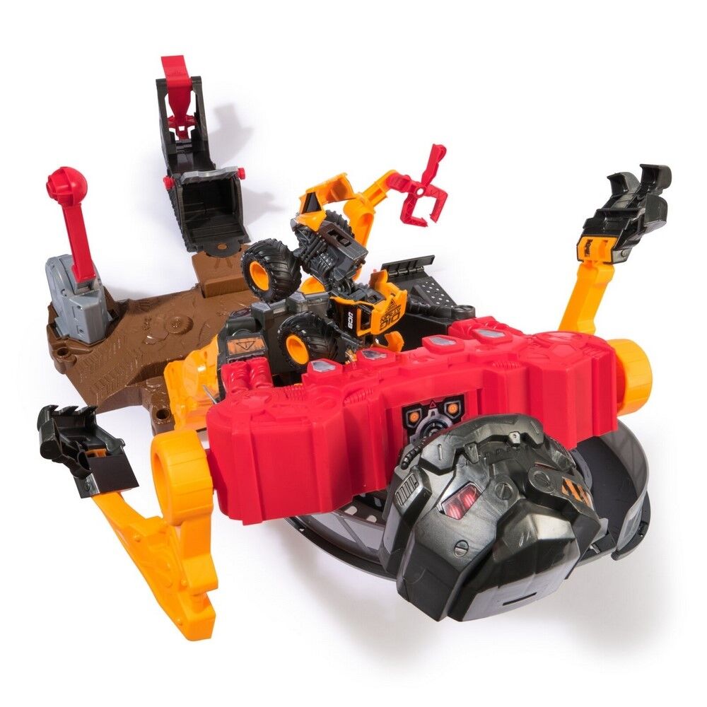 Monster Jam 1:64 Smash & Bash Smashbot Playset