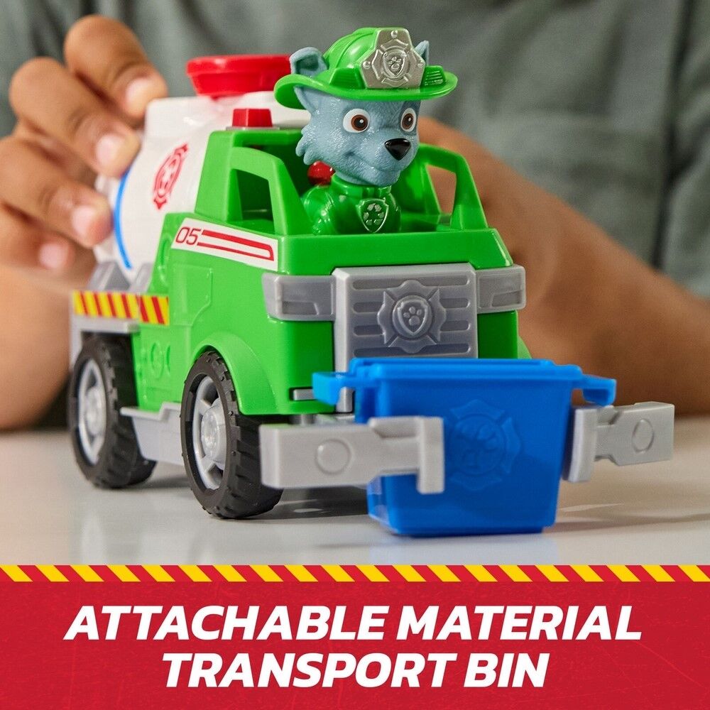 Paw Patrol Fire Rescue Themed Vehicle - Rocky Solid