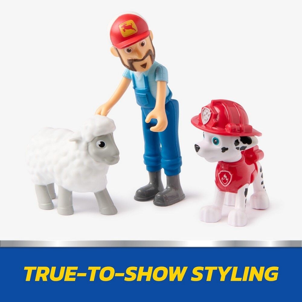 Paw Patrol Story Figure Marshall & Farmer AL
