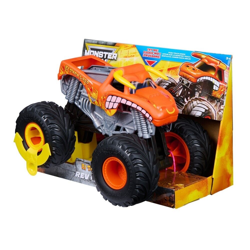 Monster Jam 1:18 Rev 'n Roar EI Toro Loco