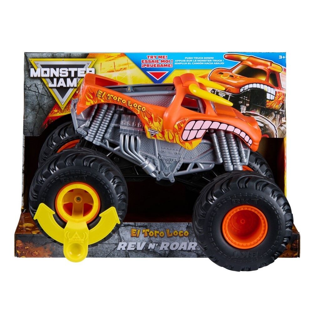 Monster Jam 1:18 Rev 'n Roar EI Toro Loco
