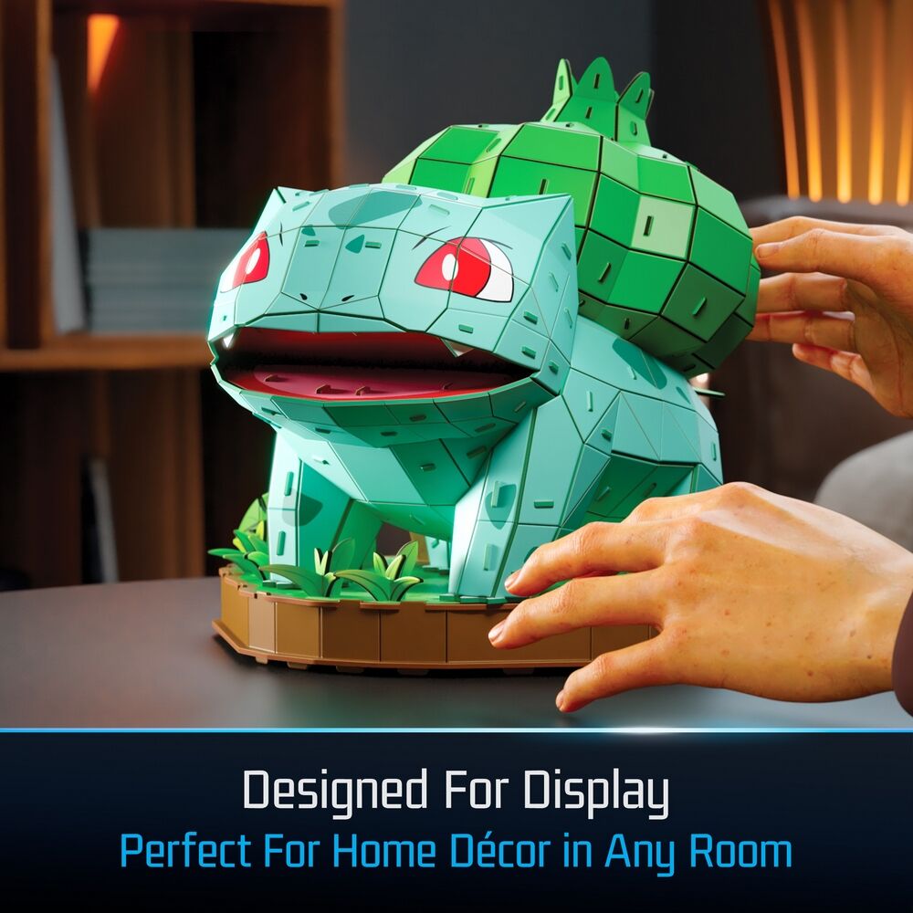 4D Build Pokemon Bulbasaur 3D Puzzle Model Kit  195 Pieces