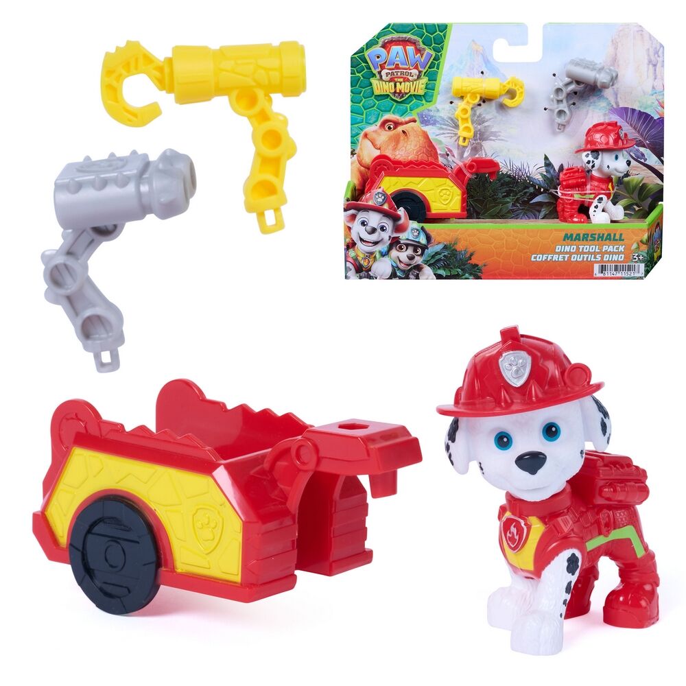 Paw Patrol The Dino Movie Dino Tool Pack - Marshall