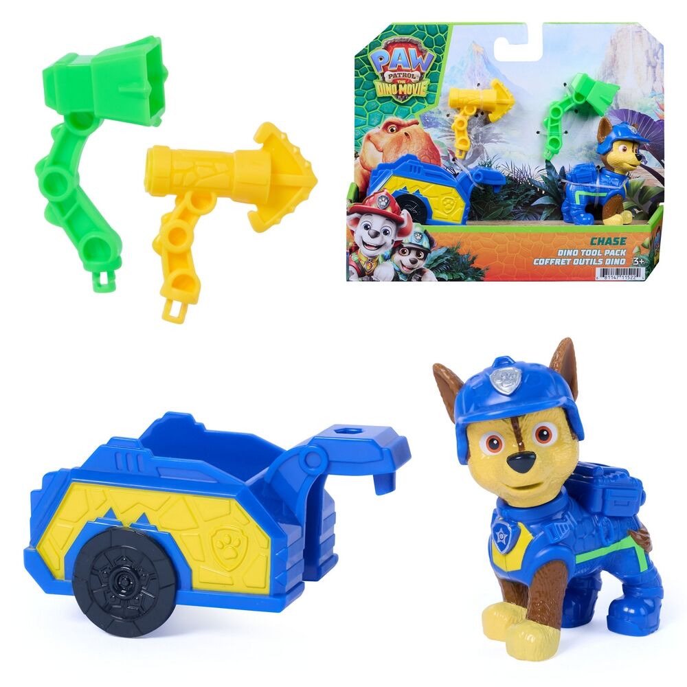 Paw Patrol The Dino Movie Dino Tool Pack - Chase